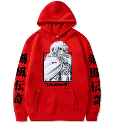 BERSERK - Casual Griffith Japanese Graphic Hoodie