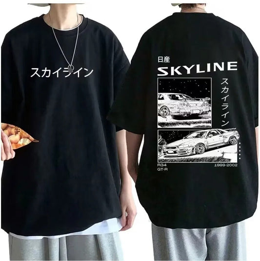 Nissan Skyline GTR Oversized T-Shirt - Graphic Tee