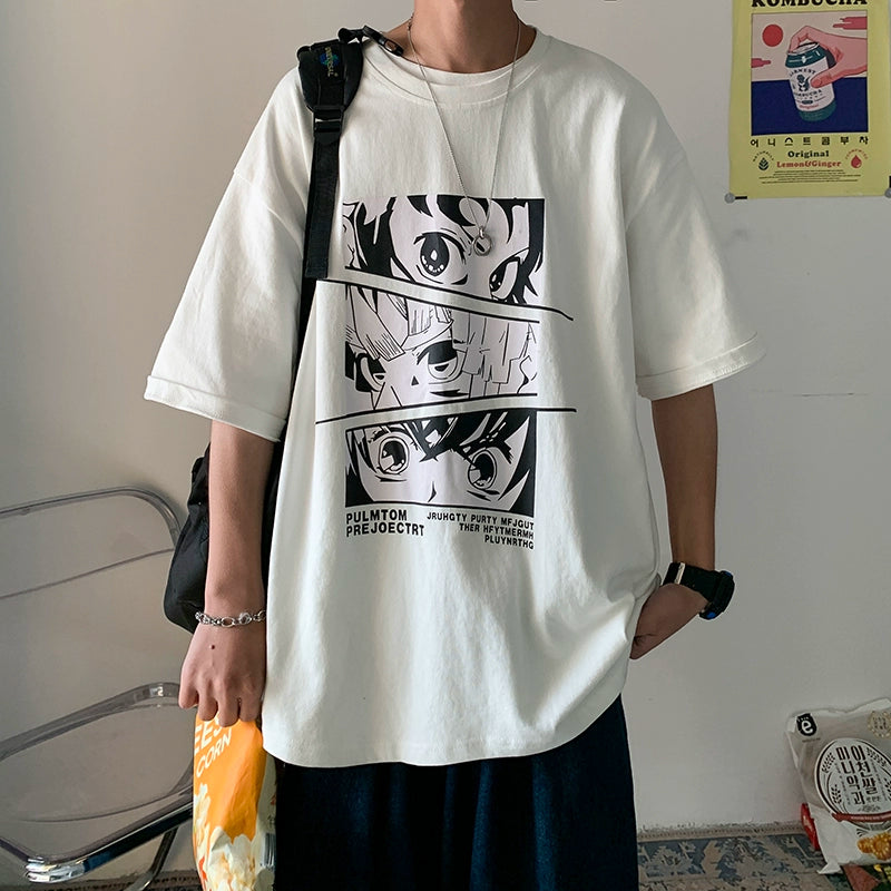 DEMON SLAYER - Oversized Big 3 Streetwear Graphic Tee