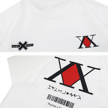 HUNTER X HUNTER - Basic Oversized Hunter Logo Graphic Tee