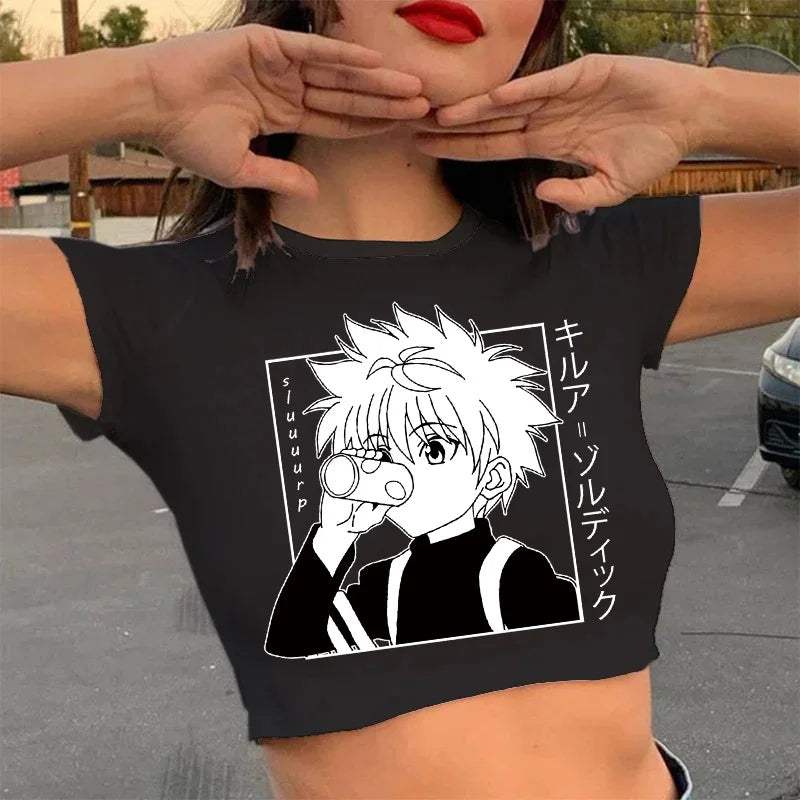 HUNTER X HUNTER - Women's Graphic Crop Top