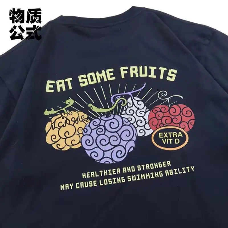 ONE PIECE - "Eat Some Fruits" Devil Fruit Oversized Graphic Tee