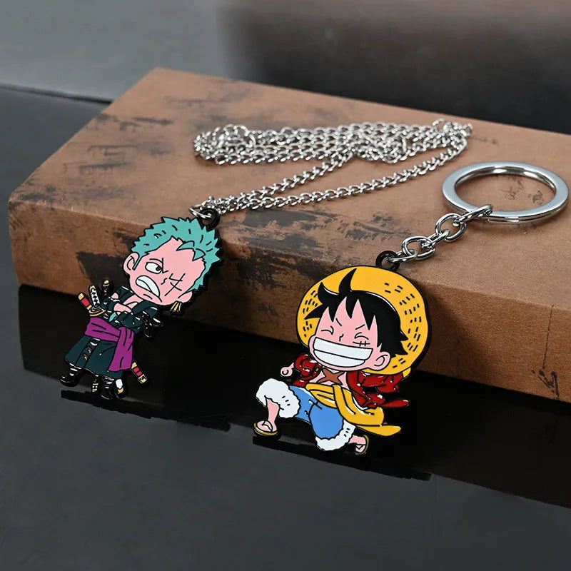 ONE PIECE - 2015 Cartoon Keychain Set