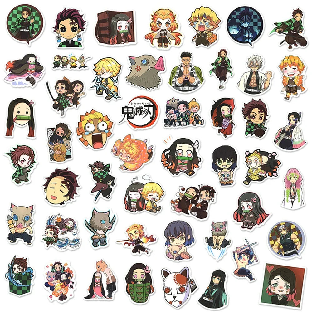 DEMON SLAYER - Sticker Set #1 - 10/30/50pc