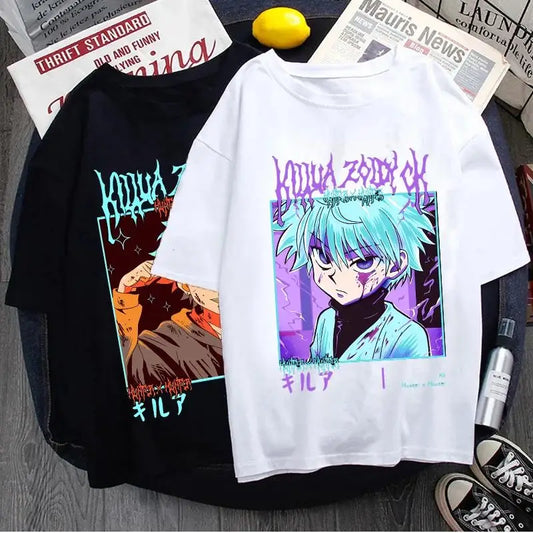 HUNTER X HUNTER - 2022 Killua Zoldyck Oversized Y2K Graphic Tee