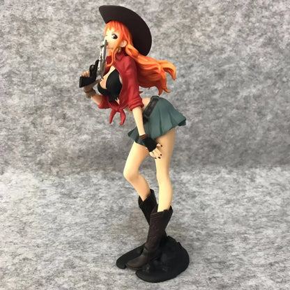 ONE PIECE - Nami Western Desktop Figurine - 18cm