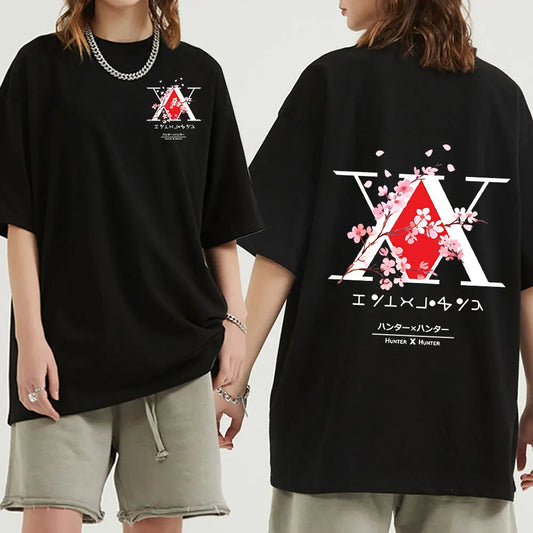 HUNTER X HUNTER - Oversized Blossom Graphic Tee