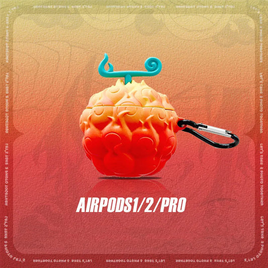 ONE PIECE - Silicone Airpod Case (Devil Fruits/Zoro)