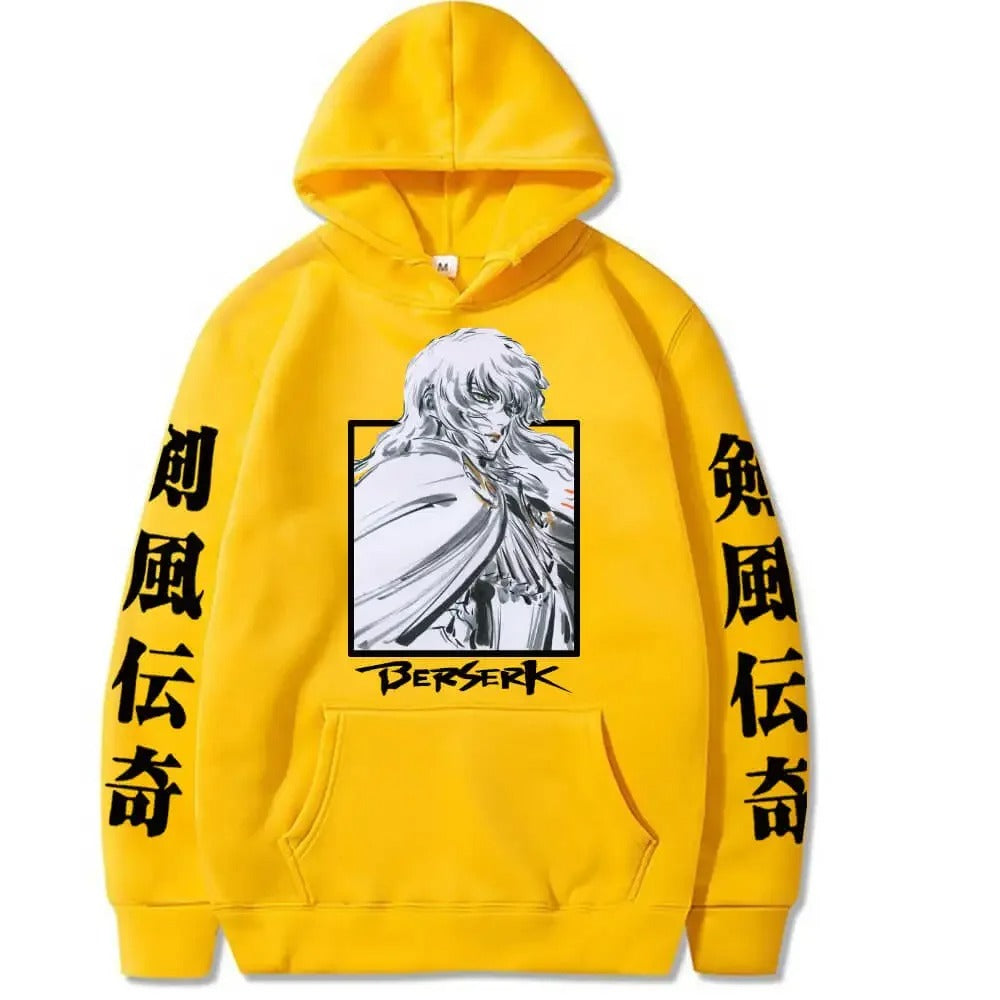 BERSERK - Casual Griffith Japanese Graphic Hoodie