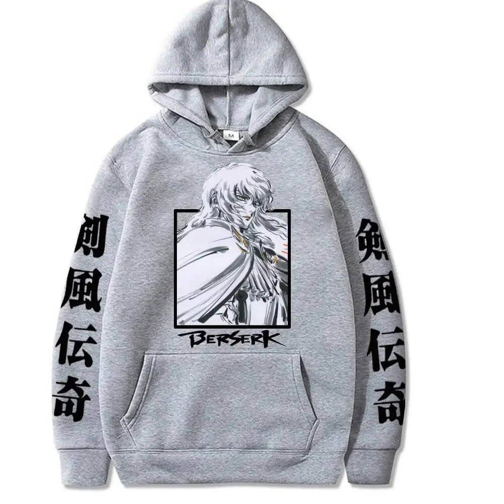 BERSERK - Casual Griffith Japanese Graphic Hoodie